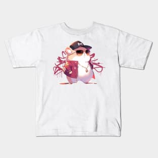 Hamsta Hustle: Thuggin' with Fluffy Kids T-Shirt